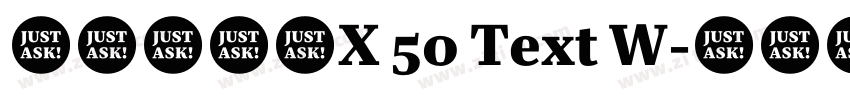 汉仪瑞意宋X 50 Text W字体转换